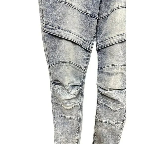 Phat Farm Men’s Acid Wash Jeans skinny fit 34x32 Hip hop Retro 90’s - Picture 9 of 12